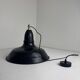 Ancienne suspension d’atelier industriel emaillee 40 cm