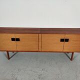 Enfilade scandinave en noyer , années 60