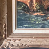 Oil on canvas by R.U Rinaldi