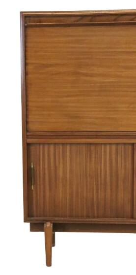 Beaver & Tapley Ltd secretaire 'Elvington' - vintage teak