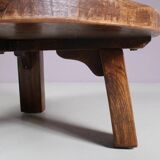 1970s Brutalist coffee table from the Netherlands