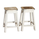 Paire de tabourets vintage