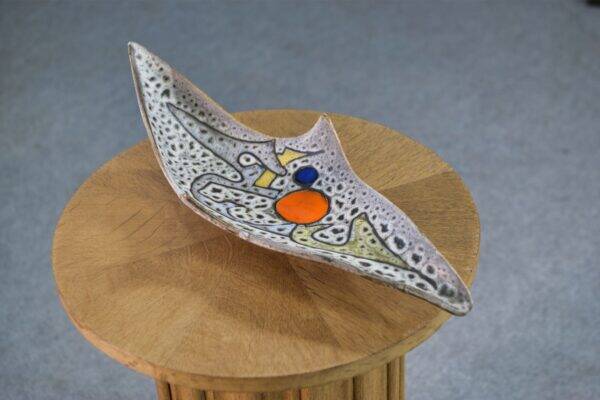 Empty ceramic pocket by Marius Bessone in Vallauris 1950's