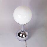 Lampe à poser Goffredo Reggiani acier inoxydable Italie circa 1970