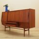 Teak highboard, Danish design, 1960s, made in Denmark