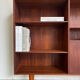 Big vintage Danish bookcase teak