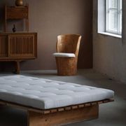Modern Danish daybed, reupholstered, made of pine, by Nyt i Bo, 1970s.