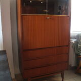 Scandinavian-style teak secretary
