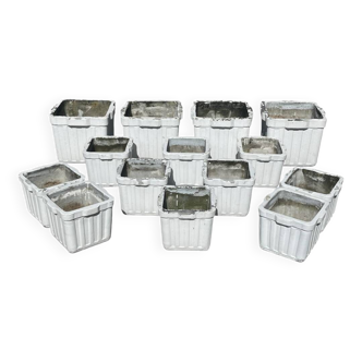 Élo France Square Planter / Flower Box - 1960'