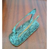 Mid-Century Bronze Letter Holder