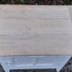 Parisian sideboard 1 door 1 drawer white and raw wood