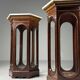 Set of 2 Italian display cabinets 19th century