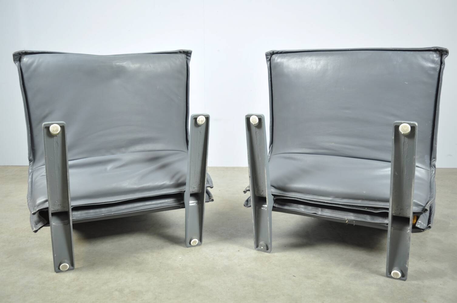 Artifort / vintage easy concorde chairs / pierre paulin / france 1960s