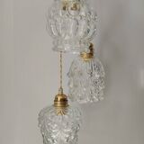 Suspension 3 transparent globes