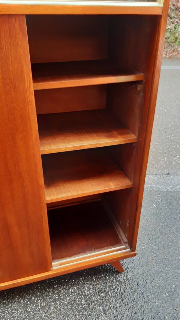 Armoire vintage pieds compas