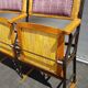 Cinema theatre seats paired with 1900 fabric Verel de Belval