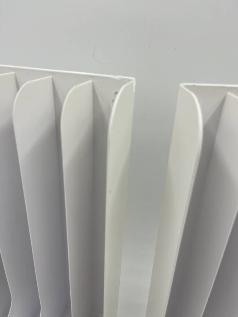 Set of white vinyl holders for 33T