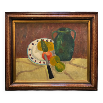 Still life signed Daniele Amseleck 1955