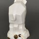 Art Deco 1930 elephant night light in white porcelain