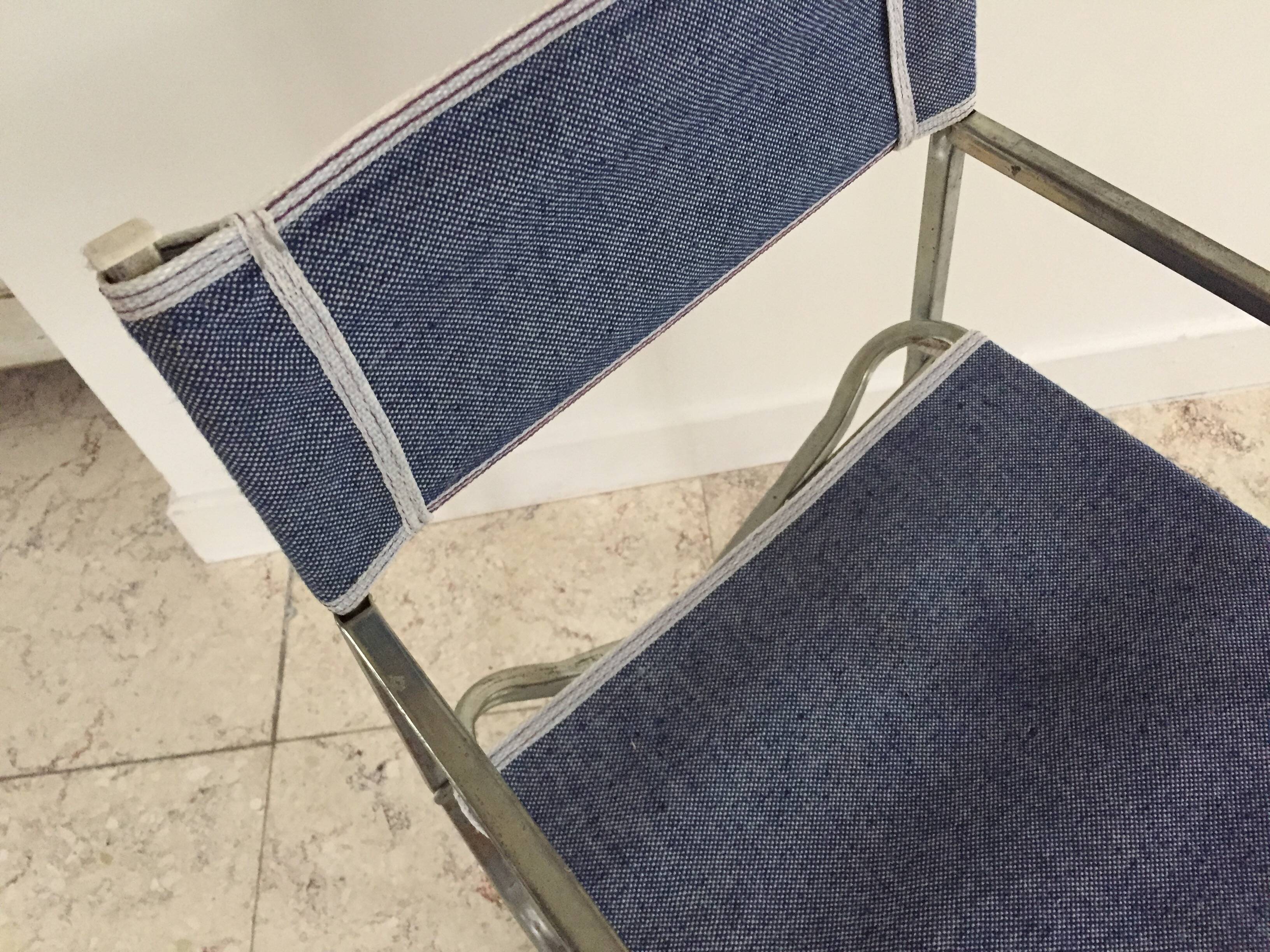 Fauteuil pliant vintage pour enfant
