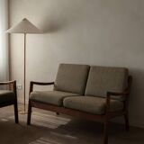 Vintage Senator Two-Seater Sofa by Ole Wanscher for Cado Danish Teak 1960s