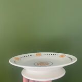 Plat gateau compotier  Terre de Fer