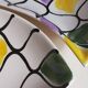 Three vintage free-form ceramic ravine dishes from the 1950s