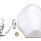 Postmodern Opaline Glass Sconce No. 2299 by Fontana Arte, Italy