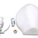 Postmodern Opaline Glass Sconce No. 2299 by Fontana Arte, Italy