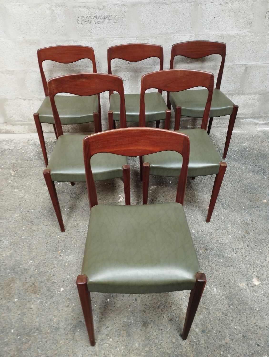 Scandinavian teak chairs