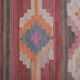 Vintage Turkish hallway rug 75x660 cm