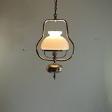 Opaline/vintage pendant light