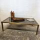Golden coffee table