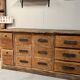 Ancien meuble de droguerie