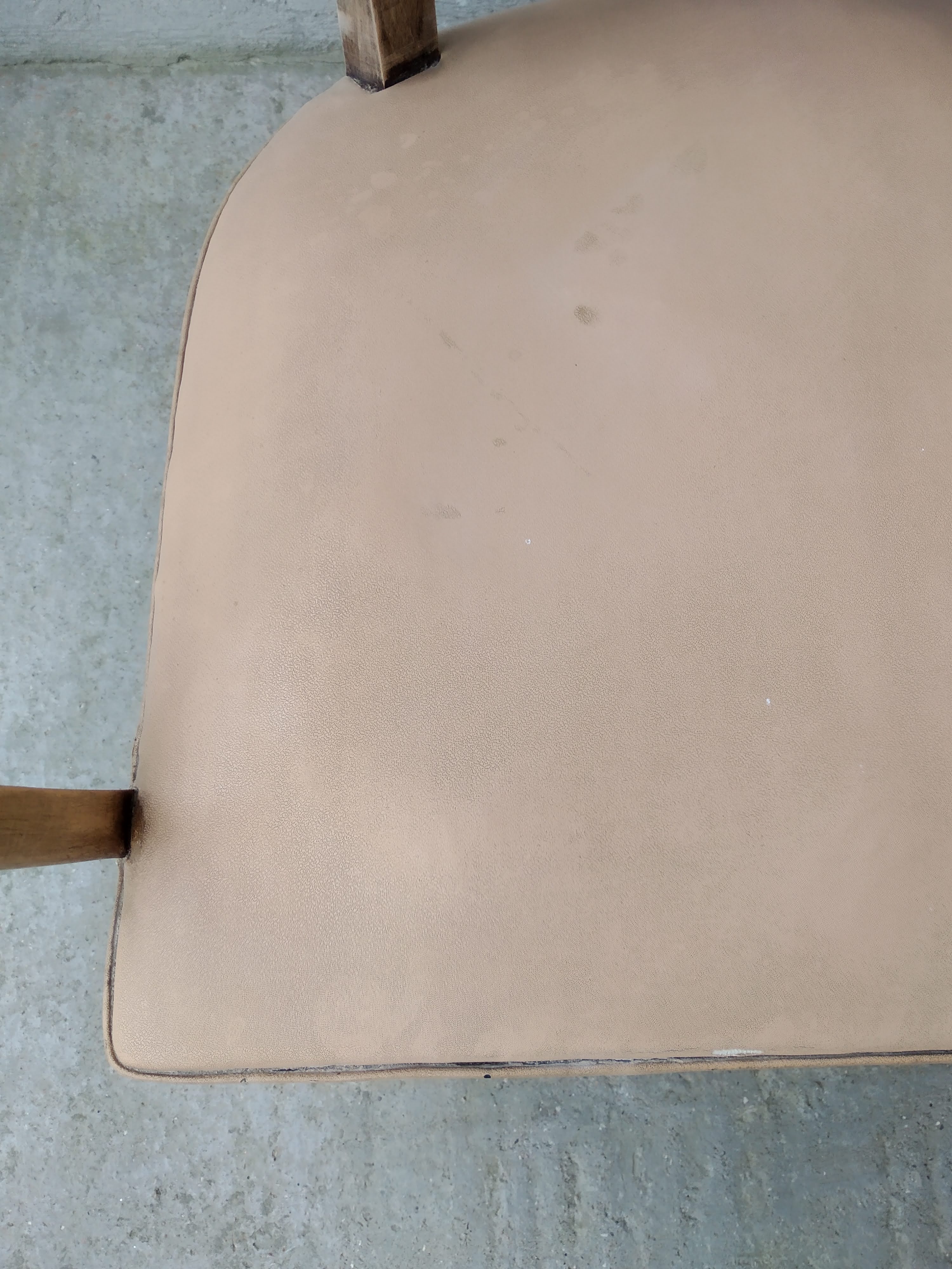Art Deco bridge armchair
