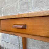 1950s oak side table