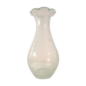 Blown glass vase