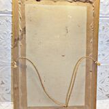 RARE 1929 France - Old framed Communion Certificate - French religious article