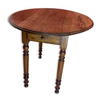 Table ancienne petit modèle avec deux abattants