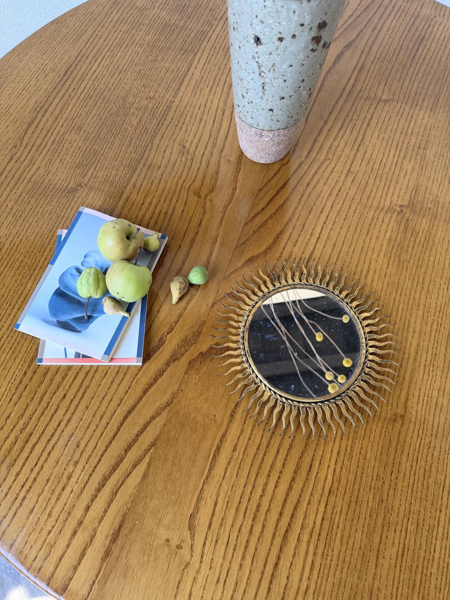 Sun mirror or patinated XS