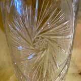 Bohemian crystal vase