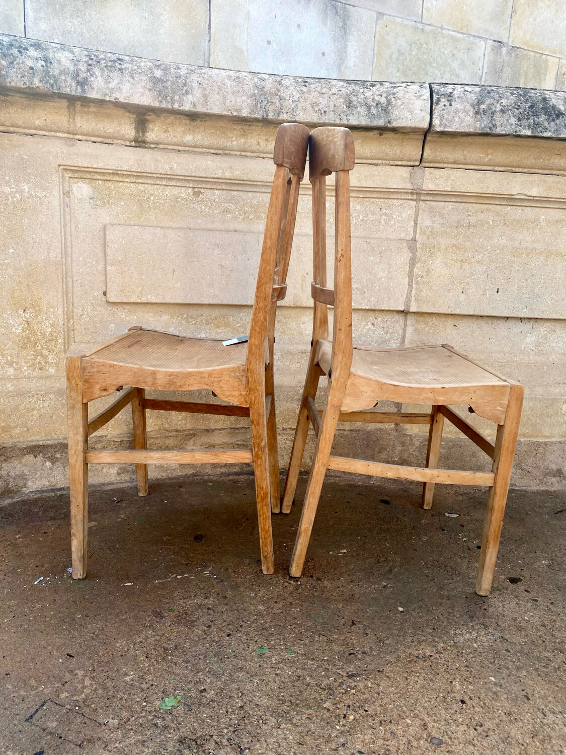 2 bistro chairs by Stella