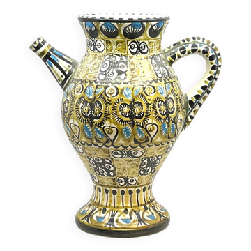 Vase with geometric decoration by André Horellou