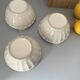 Old faceted bowls