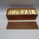 Jeu de domino ancien en bois et os