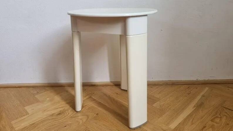 Midcentury Stool or Side Table Trio, Olaf Von Bohr for Gedy, Italy, 1970s