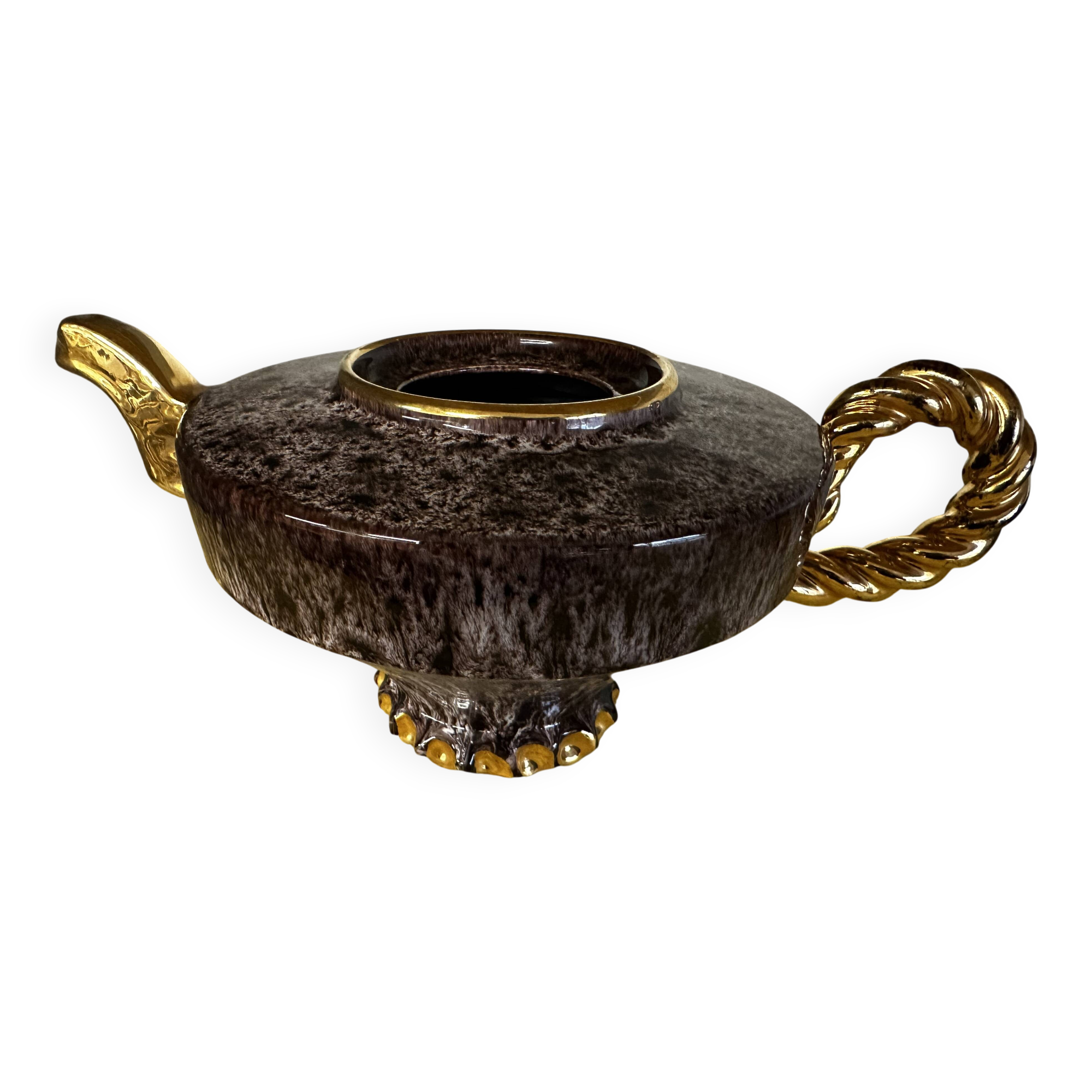 Ceramic milk jug from Vallauris by Marius Giuge