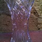 Bohemian crystal vase
