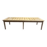 Restored 6-legged farm table