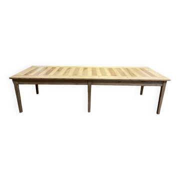 Table de ferme à 6 pieds restaurée